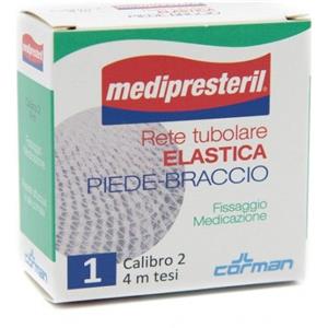 CORMAN SpA Medipresteril Rete Tubolare Braccio/Piede Calibro 2, 4 Metri - Protezione e Supporto