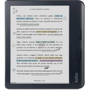 Rakuten Kobo Lettore eBook Rakuten Kobo Libra Colour lettore e-book Touch screen 32 GB Wi-Fi Nero [N428-KU-BK-K-CK]