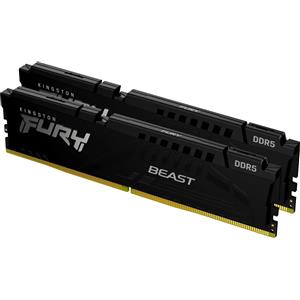 Kingston Technology Memoria Kingston Technology FURY Beast 16GB 6000MT/s DDR5 CL30 DIMM (Kit of 2) Black EXPO [KF560C30BBEK2-16]