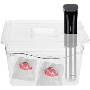 Fafeicy 11l Roner A Bassa Temperatura Sous Vide Durevole Cottura Bassa Température Contenitore Alimentazione a Cottura Pieghevole per Cibo Domestico