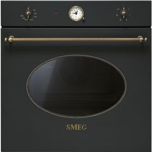 Smeg Forno ventilato SF800AO finitura antracite/ottone antico da 60 cm