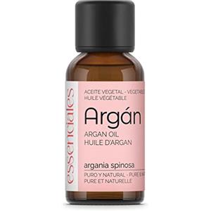 Essenciales - Olio Vegetale di Argan, 100% Puro e Naturale | Olio Vegetale di Argania Spinosa, 1ª Spremitura a Freddo, 30 ml