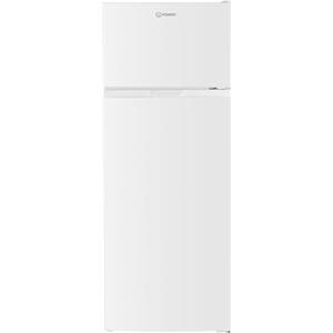 Indesit I55T0 412W - Frigorifero Doppia Porta 206L, Libera Installazione, Classe E, Bianco, Cassetto FreshSpace - 143x55x55,5 cm (AxLxP)