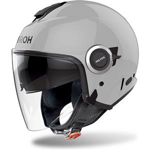 AIROH Casco Jet AIROH HELIOS COLOR - (Concrete Grey Gloss)
