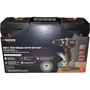Parkside PARKSIDE PERFORMANCE Trapano avvitatore a batteria 20 V PABSP 20 Li C3 Motore Brushless con batteria e caricabatterie + valigetta