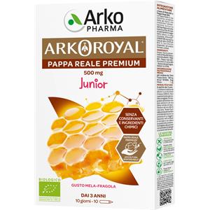 ARKOFARM Srl Arkoroyal Pappa Reale Bio Bambini 10 Flaconcini - Integratore Ricostituente