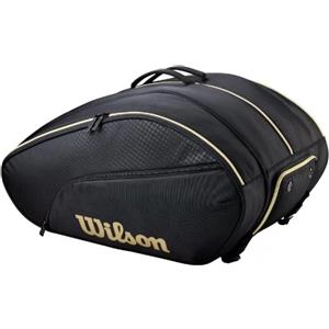 Wilson Porta Racchette Wilson Defy V1 Nero Dorato