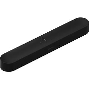 Sonos Beam (Gen 2) nero opaco - Soundbar, Dolby Atmos, Dolby TrueHD, AirPlay 2, Wi-Fi, Subwoofer incluso, Amazon Alexa, Google Assistant