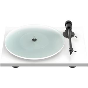Pro-Ject T1 EVO bianco opaco - Giradischi vinile, Manuale, MM, Trasmissione a cinghia, 33 giri, 45 giri, Celle incluse