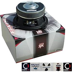 Ciare 1 SUBWOOFER CIARE CS130 CS 130 da 30+30 watt rms e 90+90 watt max da 5 13,00 cm 130 mm dvc doppia bobina 4+4 ohm portiere auto o in cassa cofano bagagliaio, 1 pezzo + 5 adesivi omaggio