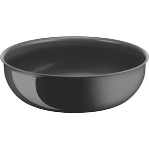 Lagostina Ingenio Vivissima, Wok in Ceramica Antiaderente 26cm Utilizzabile con Manico Rimovibile, 100% Alluminio Riciclato con Tecnologia Thermo-Signal per Tutte le Fonti di Calore Inclusa Induzione