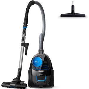 Philips PowerPro Compact Aspirapolvere senza sacchetto - 900W, PowerCyclone 5, Raccolta polvere 99,9%, Filtro Allergy H13, Ugello TriActive, Smaltimento igienico (FC9331/09)