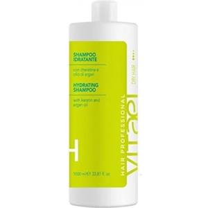 Vitalfarco Vitael Shampoo Idratante 1000ml con Cheratina e Olio di Argan - Adatto a Tutti i Tipi di Capelli