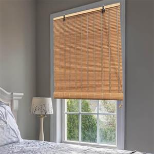 Sh000ad Tapparella in Bamboo Tenda a Rullo in bambù retrò,Tende Avvolgibili Traspiranti,Cortina di bambù,Tenda a Pacchetto,per Finestre e Porte Tendina Parasole,Larghezza x Altezza (40cm x 120cm)