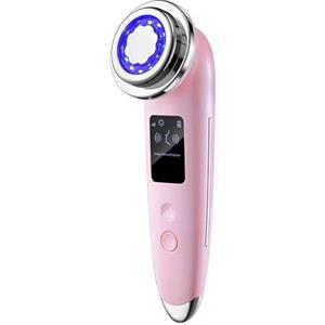 HMYILY Massaggiatore Elettrico Viso con Display LCD Digitale, Dispositivo Multifunzione di Bellezza Ricaricabile