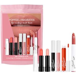 FantasyDay Set di Trucchi, FantasyDay Kit di Bellezza Cosmetici Kit per Occhi, Viso e Labbra - Natale Regalo Xmas Makeup Gift Set con Correttore, Rossetti, Lucidalabbra, Palette Ombretti, Mascara, Trousse, Fard