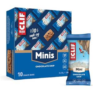 CLIF BAR Minis | Barretta Proteica | Chocolate Chip | Proteine Vegetali | 10 x 28 g