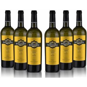 Sant'Orsola Premium Pinot Grigio D.O.C. Friuli Ramato, Vino Rosato Italiano Secco, Sapore Fresco dal Palato Morbido e Rotondo, 6x750 ml