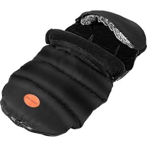 KUOGAS Coprigambe per passeggino, sacco a pelo invernale con sistema di cintura a 5 punti, estremamente caldo e lavabile, per neonati e bambini, passeggino invernale