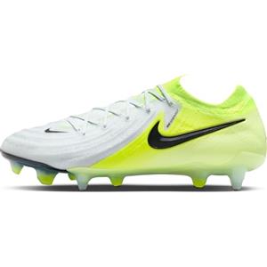 Nike Phantom Gx 2 Elite SG Low-Top-fußballschuh, Scarpe da Calcio Uomo, Metallizzato Silver Black Volt, 39 EU