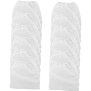 BAZEITFLOW 12 pezzi Sacchetti Ricambio Collettore Polveri Unghie Sacco Aspiratore per Fresa Portatile Salone Manicure Uso Professionale