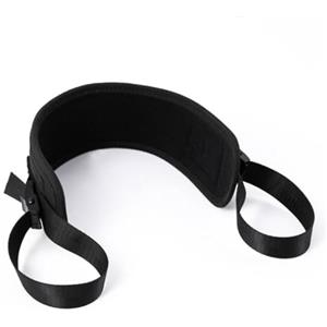 XUZWECP Cintura per la spinta dell'anca, cintura fitness regolabile, accessorio per cintura con kettlebell e manubri per palestra domestica e Pilates - Cintura con manubri unisex