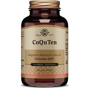 Solgar CoQuTen 50 Perle Softgels - Integratore di Coenzima Q10 ad Alta Biodisponibilità
