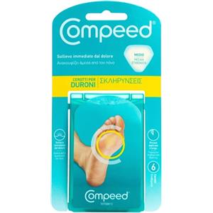Compeed Cerotti per Duroni Medio - Sollievo Immediato dal Dolore, 6 Pezzi