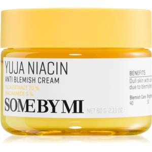 Some By Mi Yuja Niacin Crema Anti-imperfezioni 60 g - Idratante Viso con Niacinamide al 5% per Schiarimento della Pelle