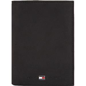 Tommy Hilfiger Uomo Portafoglio Johnson con Scomparto Monete, Nero (Black), Taglia Unica