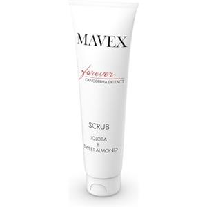 Mavex Scrub con olio di jojoba e mandorle dolci, scrub per viso, collo e décolleté, 150 ml