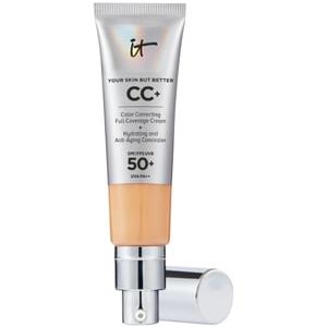 IT Cosmetics Your Skin But Better CC Cream - Fondotinta Alta Coprenza con SPF 50, 32 ml, Tonalità Medium Tan