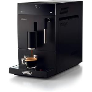 Ariete 1452 Diadema, Macchina da caffè automatica, 1350W, 19 bar di pressione, Per caffè, americano e acqua calda, Dispositivo Cappuccino, Display LED, Erogatore Regolabile, Nero