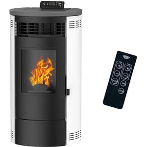 Sannover Thermique Stufa a pellet Air Flavia 15 kW Bianco Sannover