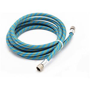 ABEST Tubo per aerografo in nylon intrecciato di alta qualità, 1.8 misuratore (6 piedi) con attacco standard da 1/8 e raccordo da 1/8