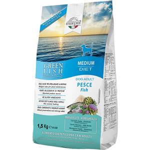 Marpet GreenFish Dog Adult - Cibo Secco Monoproteico al Pesce per Cani Adulti - Sacco da 12 kg