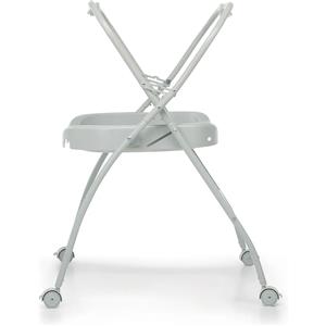 Foppapedretti Telaio Bath&Co per Vaschetta - Supporto Richiudibile con Vassoio e Ruote