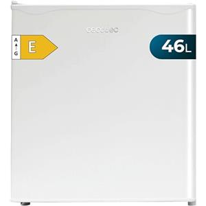 Cecotec Frigorifero Piccolo - Minifrigo - Minibar 46L GrandCooler 20000 L SilentCompress Bianco E. Altezza 48,7cm, 48cm di Larghezza, Basso Consumo, Porta Reversibile, Ciclico, Bianco
