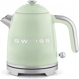 SWEISS Bollitore elettrico vintage SWEISS KTS7 1 L - Verde
