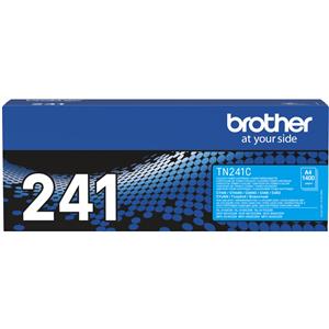 Brother TN-241C Cartuccia Toner Originale Ciano - 1400 Pagine - Compatibile con HL-3140CW, HL-3150CDW, HL-3170CDW, DCP-9020CDW, MFC-9140CDN, MFC-9330CDW, MFC-9340CDW