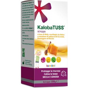 Schwabe Pharma Kalobatuss Bambini - Sciroppo calmante per tosse secca e grassa, 180g