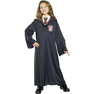 Rubie's Rubies Costume Hermione Classic per Bambina e Bambina, Licenza Ufficiale, Tnuca con Cappucciom Unisex, Gryffindor