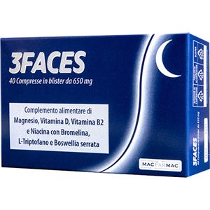 MACFARMAC Srl 3FACES - Integratore Alimentare in 40 Compresse per la Funzionalità Articolare