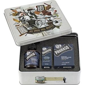 Proraso Cura-per-uomo Azur-LimeSet regalo Lavaggio barba 200 ml + Balsamo barba 100 ml + Olio barba 30 ml 1 Stk. (25,76 € / 1 pz.)