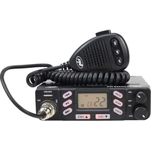 PNI Emettitore radio CB PNI Escort 6800 ASQ, 12/24 V, lettore MP3, connettore USB, 4 W, Am-FM, spina per accendisigari inclusa