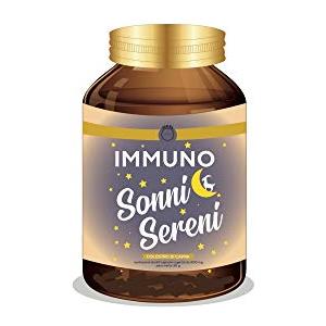 SEB - IMMUNO SONNI SERENI - Integratore alimentare che aiuta il rilassamento e il benessere mentale.