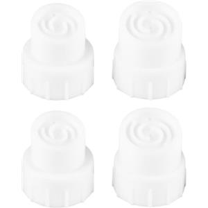 ieron Punte di ricambio per Hydrafacial - punte di bellezza Vortex in silicone bianco per peeling ad acqua, Aqua Peel, parti idrofacciali - set da 4 pezzi