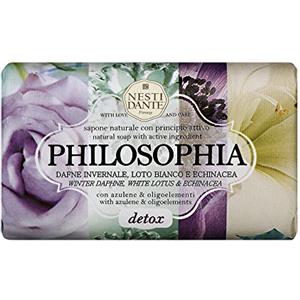 Nesti Dante Sapone Vegetale Philosophia Detox 250g - Naturale, Biodegradabile e Detossinante per Corpo e Viso