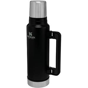 Stanley 1913 Classic Legendary Thermos 1.4L - Mantiene La Temperatura 40 Ore (Caldo/Freddo) - Borraccia Termica - Senza BPA - Acciaio Inox - Termos - Matt Black