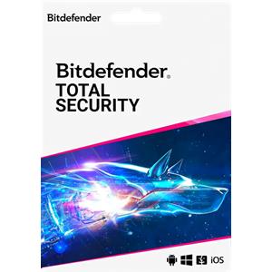 Bitdefender Total Security 2026 - Canada, 5 dispositivi - 1 anno